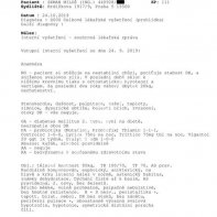 Zpráva o zdravotním stavu prezidenta Zemana, zdroj: uvn.cz Zpráva o zdravotním stavu prezidenta Zemana, zdroj: uvn.cz